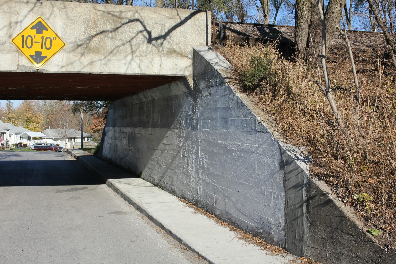 East abutment